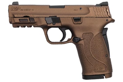 S&W M&P380 Shield EZ No Thumb Safety Burnt Bronze Cerakote 380 ACP 3.675" 8+1 - $429.99 (Free S/H on Firearms)