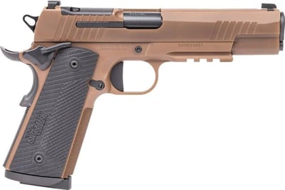 Sig Sauer 1911 X Series Coyote Tan .45 ACP 5" Barrel 8-Rounds Optic Ready - $1499.99 ($9.99 S/H on Firearms / $12.99 Flat Rate S/H on ammo)