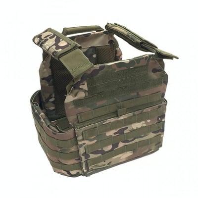 Battle Steel Plate Carrier w/Removable Cummerbund for 11x14 Armor - Various Colors - $59.98 (Free Shipping)