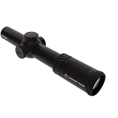 Crimson Trace Hardline LPVO Rifle Scope, 1-8x28mm, Mil Dot Reticle, Black - $121