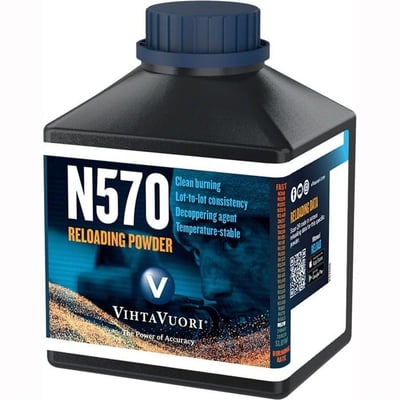 VIHTAVUORI N570 Smokeless Powder 1 lb - $55.99 ($0 Hazmat Fee)