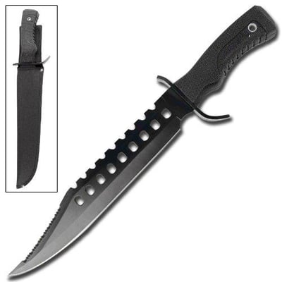Night Stalkers Marine Force Recon Hunting Outdoor Survivors Bowie Sawback 17" Knife - $9.95 + Free Shipping (Free S/H over $25)