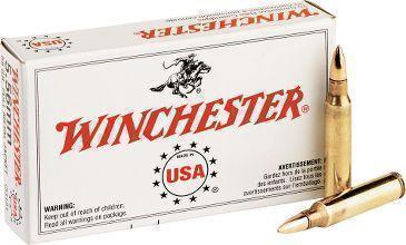 Winchester USA M193 Lake City 5.56 NATO Ammo 55-Grain FMJ Brass 20 Rounds - $7.99 ($19.99 S/H on Firearms / $15.99 Flat Rate S/H on ammo)