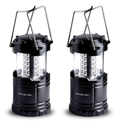 2 Pack LED Lantern Flashlights - $9.49 shipped (Free S/H over $25)