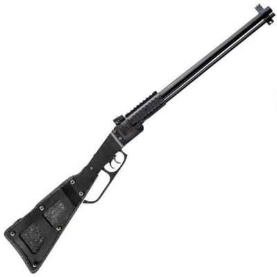 Chiappa M6 Folding Shotgun/Rifle, Break Open, 22LR/12 Ga (3"), Black - $639.99 