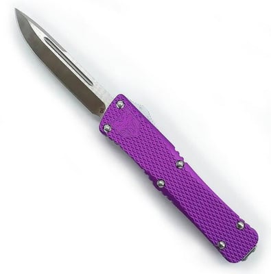 Cobratec Mini Knurled Purple Mamba Drop OTF 2.25" - $74.19