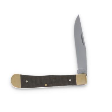 Boker SMKW Exclusive Brown Canvas Micarta Single Blade Trapper - $99.99 (Free S/H over $95, excl. Ammo, Flamm.)