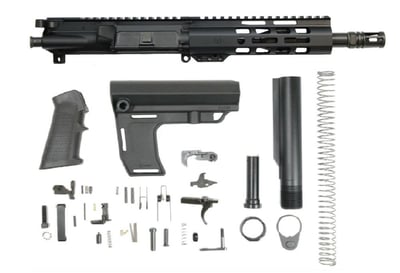 PSA 8.5" Pistol 5.56 1/7 NATO Nitride 7" Lightweight M-Lok Classic MFT Battlelink Pistol Kit - $389.99 + Free Shipping