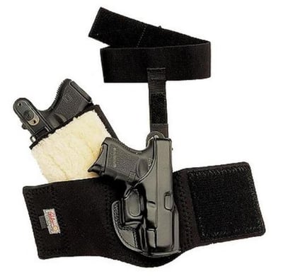 Galco Ankle Glove S&W J-Frame/Bodyguard 2", Charter Undercover 2", Black, RH - $60.99
