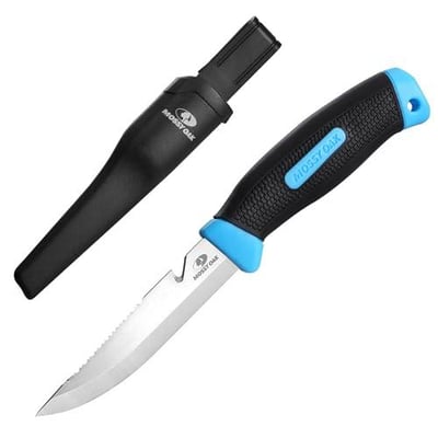 Mossy Oak Fishing & Bait Knife, 4" Fish Fillet With Protective Sheath, Razor Sharp 5Cr15MoV Stainless Steel Blade, Ergonomic Non-Slip Handle for Open Back and Boning - $8.99 + FREE Shipping
