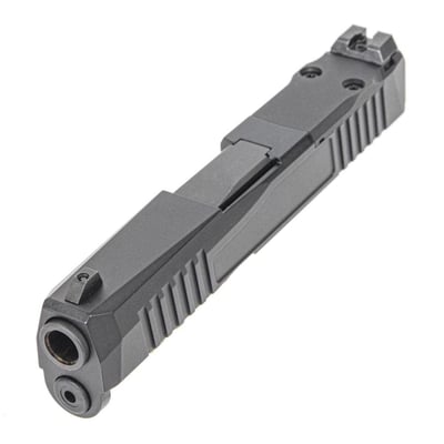 BLEM PSA Dagger Micro Complete Slide Assembly - Shield Cut, Non-Threaded Barrel, Black - $199.99 