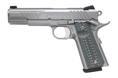 Savage Arms 1911 Govt Stainless 45 ACP 5" Barrel 8 Rnd - $832.99