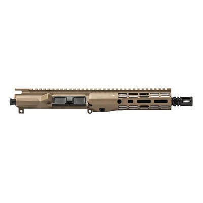 Aero Precision M4E1 Threaded Complete Upper, 8" 5.56 Barrel, 7.3" M-LOK ATLAS R-ONE Handguard - FDE Cerakote - $440.26 w/code "SIZZLE15" 