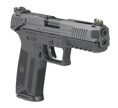 Ruger-57 5.7x28mm 20+1 Round Pistol, Black - $369.99 