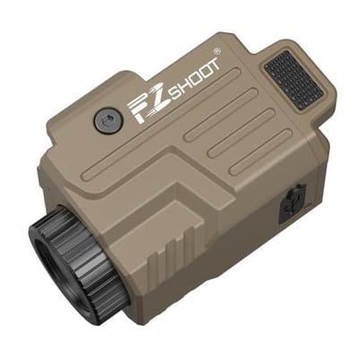 50% off 800 Lumens Compact Pistol Light with Strobe Mode for Home Defense Rechargeable Gun Light Compatible with Glock and 1913 Picatinny Rail for Range Training and Nightstand Use, Desert Tan w/code 4629KAUM + FREE Shipping