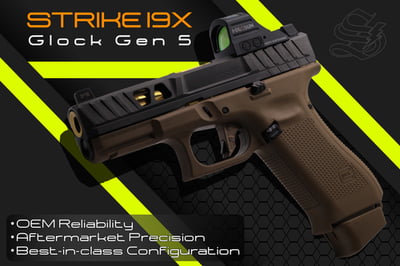 Glock 19X Gen 5 - Complete Build - Norsso Slide & Ported Heavy Barrel + More - $1397