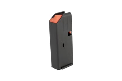 DURAMAG Stainless Steel 9mm Luger Colt Style Magazine - Orange Follower - 10 Round - $18.95 