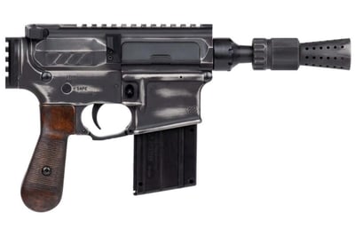 CMMG MK4 DL-44 Blaster 22LR Semi-Auto Pistol with Battleworn Armor Black Finish - $1074.95 (Free S/H on Firearms)