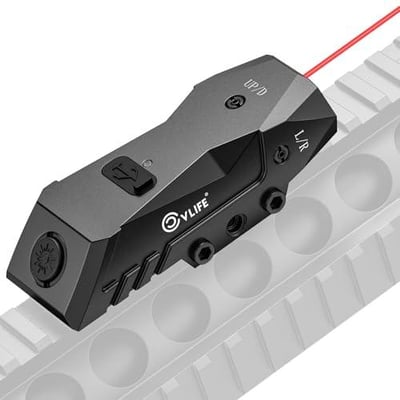 40% off CVLIFE Rechargeable Rifle Laser Sight Compatible with Picatinny Rail, Low Profile Green/Red Laser Sight for 21MM Picatinny Rail, Green/Red Laser Beam with Strobe Function w/code LFWGLI5K - $17.99 + FREE Shipping