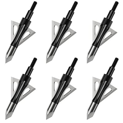 KEXMO Hunting Broadheads 100 Grain 6 Pack - $8.39 w/code "SV8XA5B4" (Free S/H over $25)