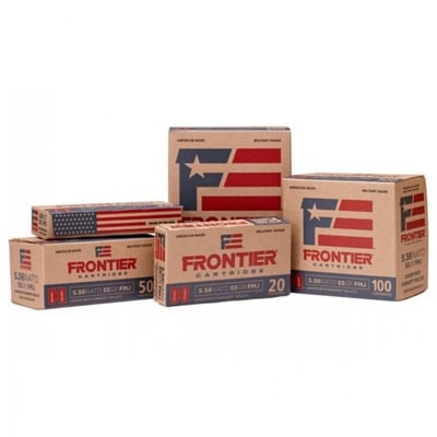 Hornady Frontier Rifle Ammunition .223 Rem 68 gr BTHP-MATCH 500/ct - $264.99 