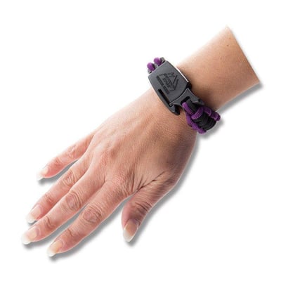 Outdoor Edge Para-Claw with Small Purple Paracord Bracelet and BlackStone Coated 8Cr13Mov Stainless Steel Blade Model - $19.95 (Free S/H over $75, excl. ammo)