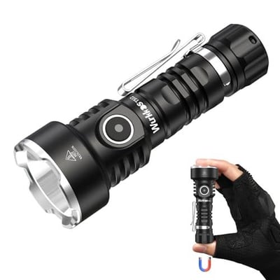 Wurkkos TS12 SFT25R LED Mini Flashlight Rechargeable,1350 High Lumens IP68 - $22.25 after code "YSZW9IMC" + FREE Shipping