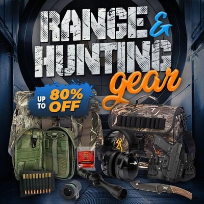 Range & Hunting Gear Sale - Limited Time Only - From $0.37 (Free S/H over $25)