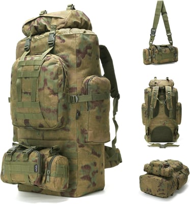 100L Camping Hiking Backpack - $40.79 + FREE Shipping