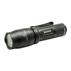 Surefire E1B Backup Flashlight Dual-Output LED - 110/5 Lumens Black E1B-BK-WH - $105.31
