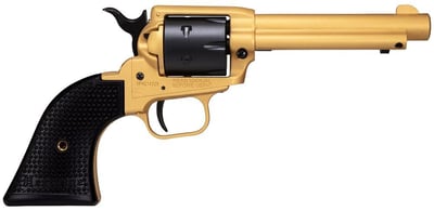 Heritage Rough Rider 22 LR 4.75" 6rd Revolver - Gold / Black - $139 (FREE Shipping on Firearms)