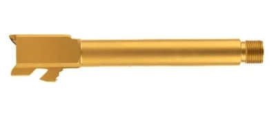 Ballistic Advantage Premium Series Barrel for Glock 17 Gne5, Non Fluted, 1/2x28 Threaded w/ Thread Protector, Gold PVD - $99.99