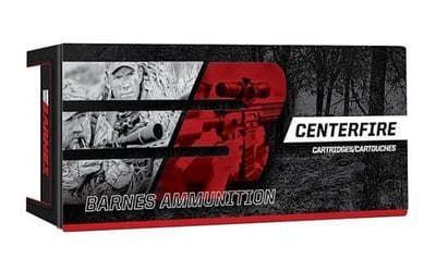 Barnes .270 Winchester Ammo 130gr JHP BT, Brass Casings, 20 Rounds - $17.99
