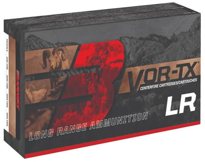 Barnes VOR-TX Long Range .280 Ackley Improved Ammo 152gr LRX BT 20 Rounds - $61.99