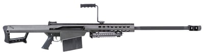 Barrett M82A1 .50 BMG 29" Barrel 10-Rounds Flip-Up Sights - $8694.99 ($9.99 S/H on Firearms / $12.99 Flat Rate S/H on ammo)