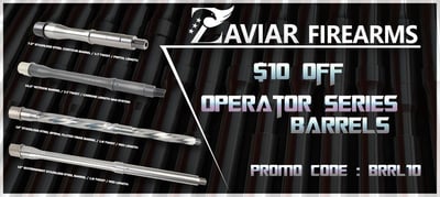$10 off Zaviar Firearms Barrel Sale at 22modsall.com - $89.99