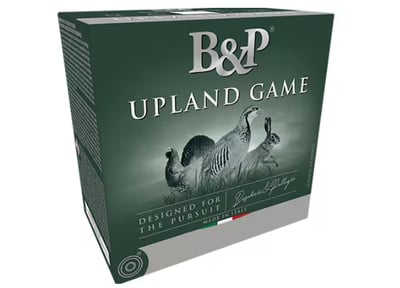 Backorder - Baschieri & Pellagri Upland Game 20 Gauge 2-3/4" #5 Nickel Plated Lead Ammo 250 Rounds - $201.99 + FREE Shipping (Free Shipping on $100+ Orders)