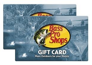 Today Only! - $150 (combine GC's) Bass Pro E-Gift Card For $126 w/Code "LUCKY7" - (Works at Cabela's to! more info below)