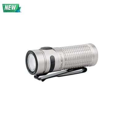 Olight USA Baton 3 EDC Flashlight Blasted Stainless Steel - $58.45 / $98.95 w/code "GUNDEALS" (Free S/H over $49)