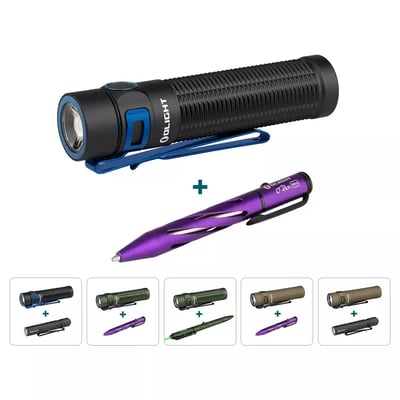 Baton 3 Pro Max Powerful EDC Flashlight Bundle - Various colors & combinations from $63.99 (Free S/H over $49)