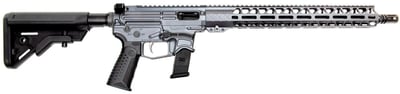Battle Arms Xiphos 16" 9MM 10rd Semi-Auto Rifle - Gray - XIPHOS-001-CA - $1249