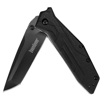 Kershaw Brawler Pocketknife, 3" 8Cr13MoV Steel Modified Tanto Blade, Assisted Folder Opening with Flipper, Liner Lock System, Tactical EDC - $22 + FREE Shipping