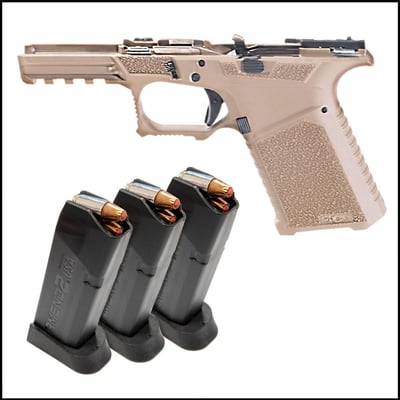 DIY Pistol Kits: SCT Manufacturing Full Frame Assembly + Amend2 A2-19 9mm 15-Round Black Magazine, G19 Compatible, 3-Pack - $85.49 + Free Shipping w/code "freeship2023" 