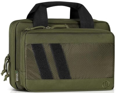 Savior Equipment Specialist Series Low Profile Soft Double Handgun Revolver Bag w/ Built-In Magazine Holder Black/ OD Green/ Tan - $21.99 (FREE Shipping over $50)