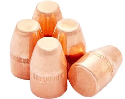 X-Treme Bullets Plated Flat Point 38 Special/ 357 Magnum 158 Grain 500 Bullets - $46.74 (Free Shipping on $100+ Orders)