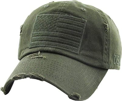 KBVT-209 OLV Tactical Operator with USA Flag Patch US Army Military Baseball Cap Adjustable - $15.99 (coupon price) + FREE Shipping