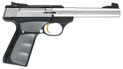 Browning Buck Mark Camper Stainless UFX 22LR 5.5" Barrel 10+1 Round - $293.73 (Free Shipping on $100+ Orders)