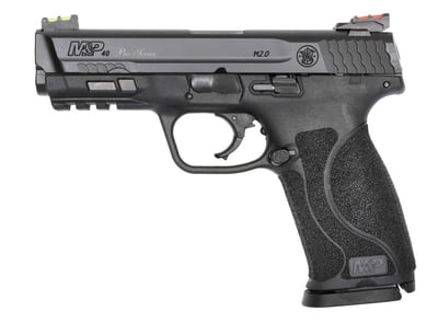 Smith & Wesson 11819 M&P Performance Center M2.0 40 S&W 4.25" 15+1 Black Black Polymer - $569.99