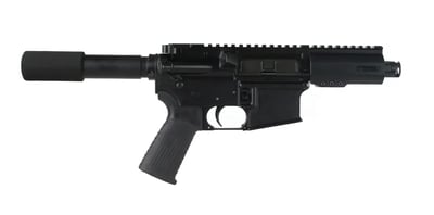 BCA 7.62x39mm AR Pistol, 4.5" Parkerized Heavy Barrel, Forged Lower, MLOK Split Rail, Micro Flash Hider - $337.45 w/ Code: "BCANEWS10"