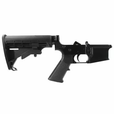 Bear Creek Arsenal BC-15 Multi-Caliber Forged Complete Lower Assembly Black Anodized - $124.99